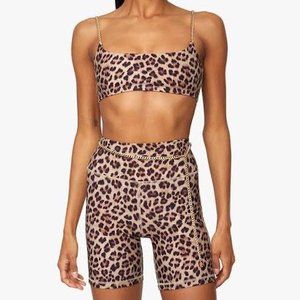 WEWOREWHAT cheetah-print activewear bra